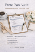 Event Plan Audit Asynchronous Review