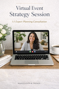 Virtual Event Strategy Session 60 Minutes